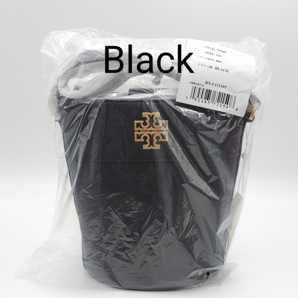 Tory Burch Britten Bucket Bag - Picture 3 of 12